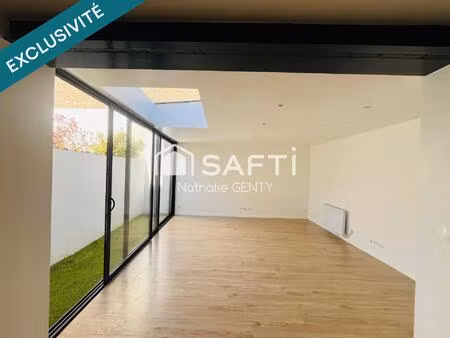 maison/loft avec garage et patio dans quartier recherché de rosendaël