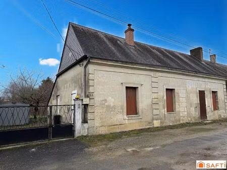 centre neuillé pont pierre maison  grange et son jardin