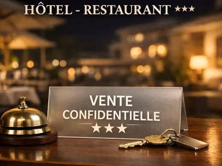 opportunité rare : hôtel***-restaurant région bordeaux – murs & fonds