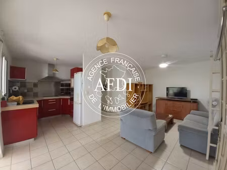 agréable t3 meublé à didier dans résidence sécurisée