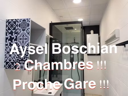 appartement lumineux - 2 chambres - proche gares - proche frontieres