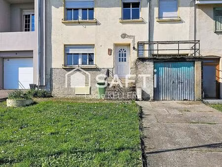 maison mitoyenne d’environ 110 m² à rénover