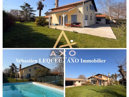 vente maison et dépendances saint-genies-bellevue  155m² 6 pièces 495 000€ avec piscine