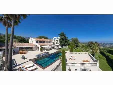 villa moderne - domaine fermé - vue mer panoramique