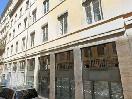 achat local professionnel 54m² lyon 1er