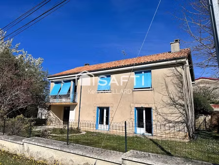 vente maison 6 pièces 102 m² à moulins-sur-tardoire (16220)  168 000 €