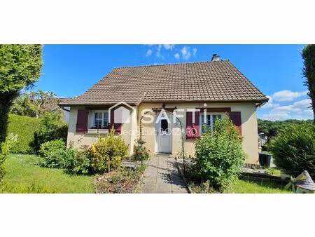 maison 4 chambres + sous sol total  jardin 500 m2