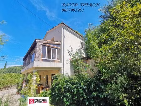 maison de ville à la blaquière 5 pièce(s) a cendras