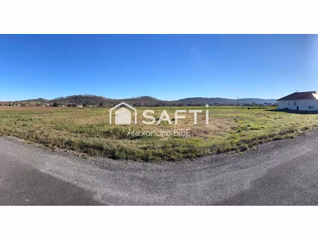 vente terrain 1037 m² bordes (64510)