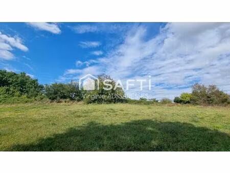 vente terrain 2417 m² tournecoupe (32380)