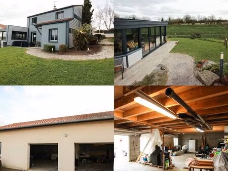 maison 165m2 + grand garage (82m2) - quartier saint pierre