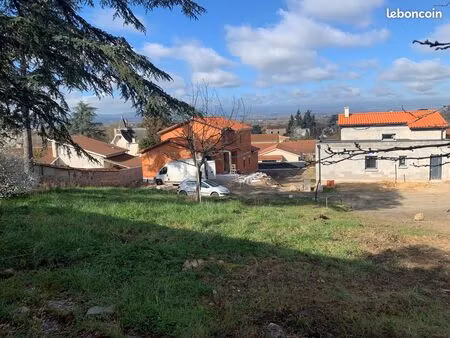 terrain 605 m² saint-just-saint-rambert