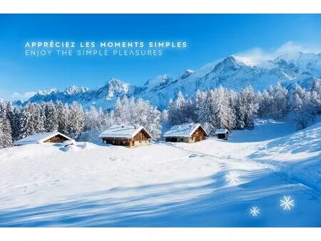 chalet 4 chambres  les houches