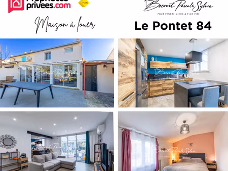 location maison 5 pièces 93m² le pontet 84130
