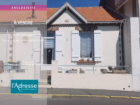 vente maison 3 pièces  61.65m²  la bernerie