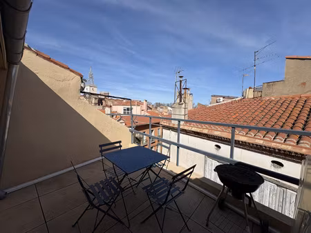 t3 en duplex - 38 m² - perpignan