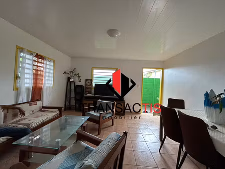 location maison 2 pièces 50m² matoury 97351