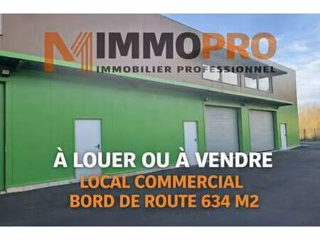 location commerce 634 m²