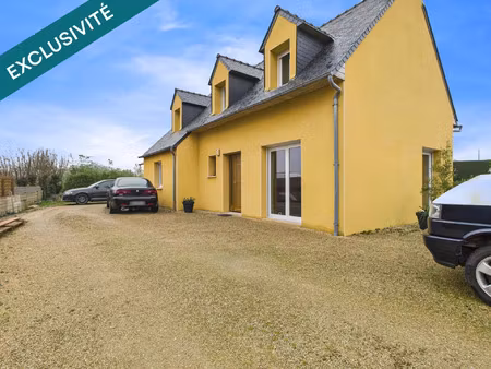 vente maison 6 pièces 143 m² saint-servais (29400)