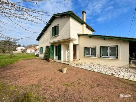 maison indépendante 103 m² - terrain 2215 m² divisible - double garage 80 m² - fort potent