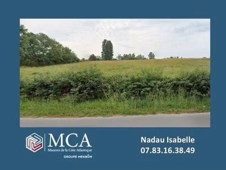vente terrain 590 m² cavignac (33620)