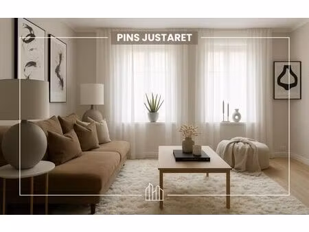 vente appartement neuf 2 pièces 39m2 pins-justaret - 163700 € - surface privée