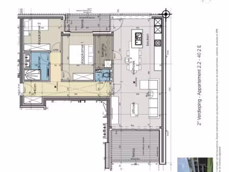 appartement te koop in ieper met 2 slaapkamers