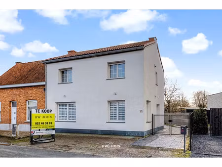 huis te koop in moerzeke met 2 slaapkamers