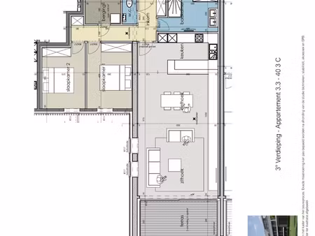 appartement te koop in ieper met 2 slaapkamers