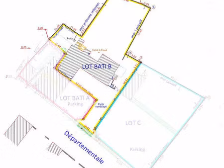 vente immeuble 443 m² denguin (64230)