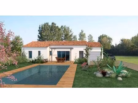 terrain avec maison neuve à vendre