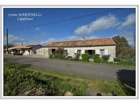 caussens : ensemble de 2 maisons - terrain 1.9 hectare