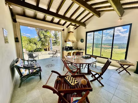 vente maison 6 pièces 220 m² couloumé-mondebat (32160)