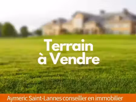 terrain à vendre de 900 00 m² le houga (32) lot 06