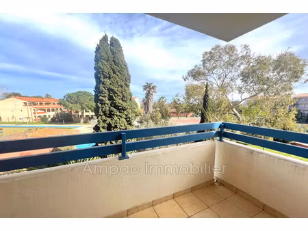 vente appartement 3 pièces 59m2 canet-en-roussillon 66140 - 179000 € - surface privée