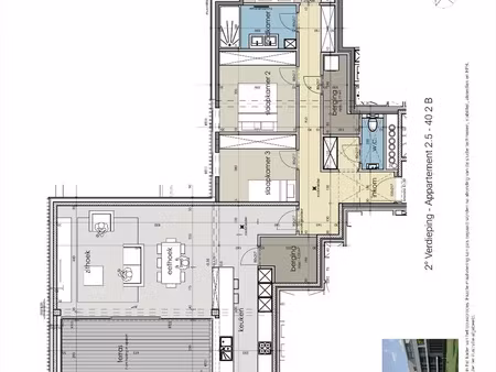 appartement te koop in ieper met 3 slaapkamers