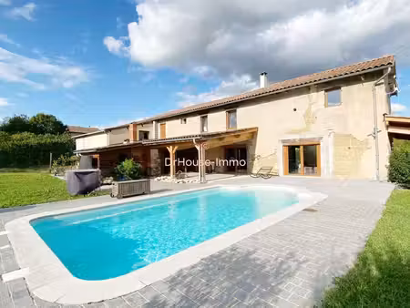 maison 200 m² rénovée avec piscine - messimy-sur-saône
