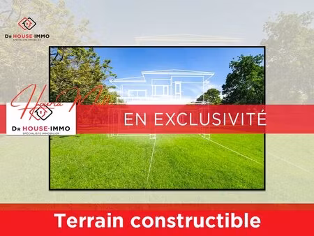 exclusivité terrain viabilisé à meaux accès autoroute & nationale