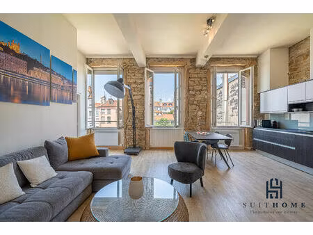 a louer meublé magnifique t2 bis de 70m² coeur des brotteaux