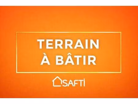terrain constructible viabilisé à vendre