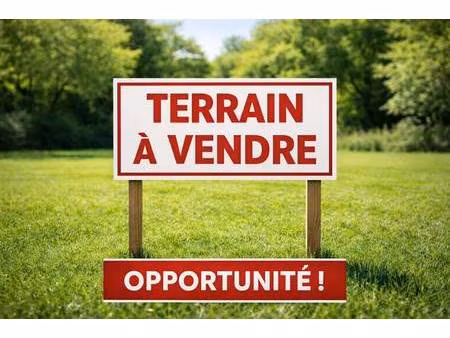 terrain à vendre