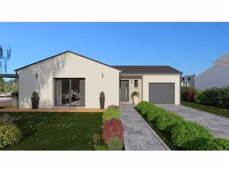terrain avec maison neuve à vendre