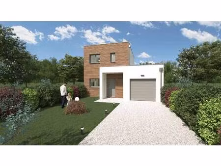 terrain avec maison neuve à vendre