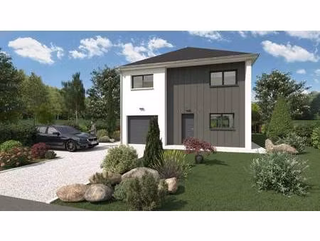 terrain avec maison neuve à vendre