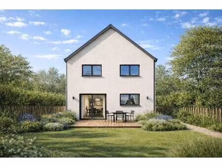 terrain avec maison neuve à vendre