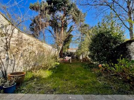 duplex 3 chambres avec jardin dans une maison de maître