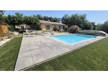 besse-sur-issole - villa de plain pied 170 m² - terrain de 5 150 m² - piscine