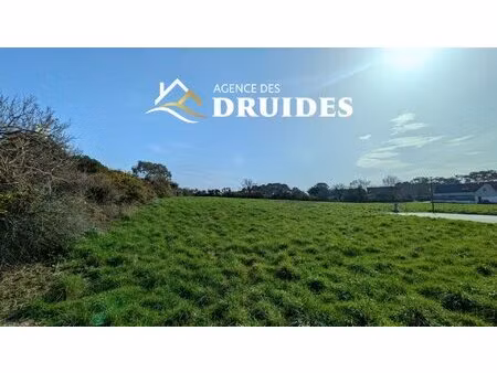 la trinité-sur-mer 56470 - terrain constructible de 1000 m2 à vendre - port et commerces à