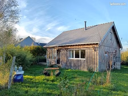 maison écologique en bois terre paille