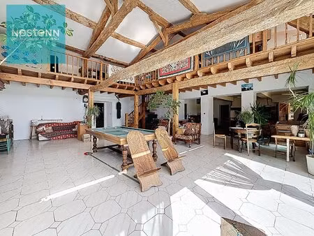 propriété à vendre à 330 m2   avec dépendance  vue pyrénées secteur villefranche de...